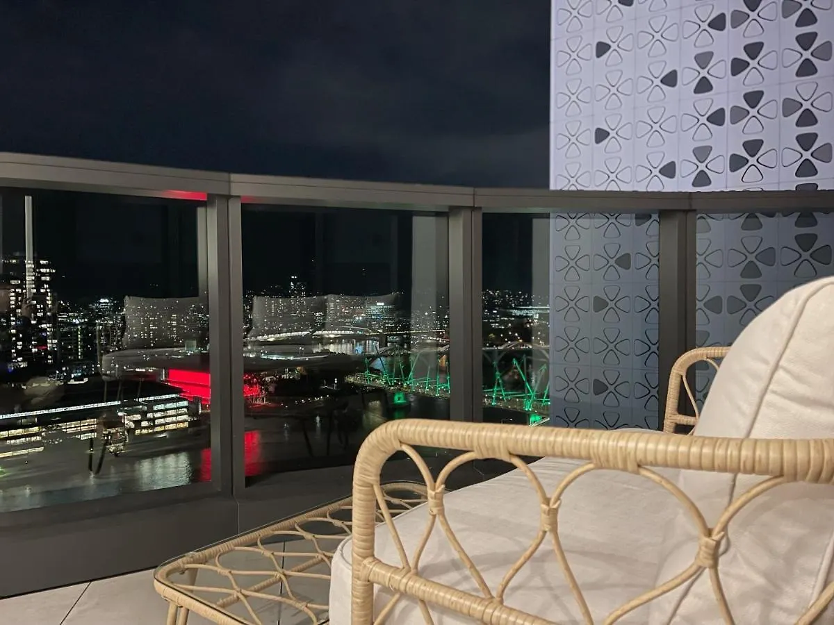 Lejlighed Brisbane Riverfront Oasis 2Bed Panoramic Riverview