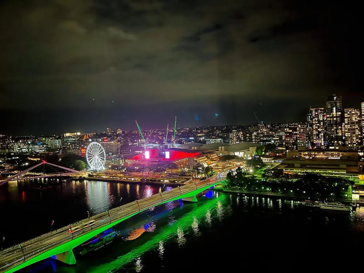 Brisbane Riverfront Oasis 2Bed Panoramic Riverview 0*,
