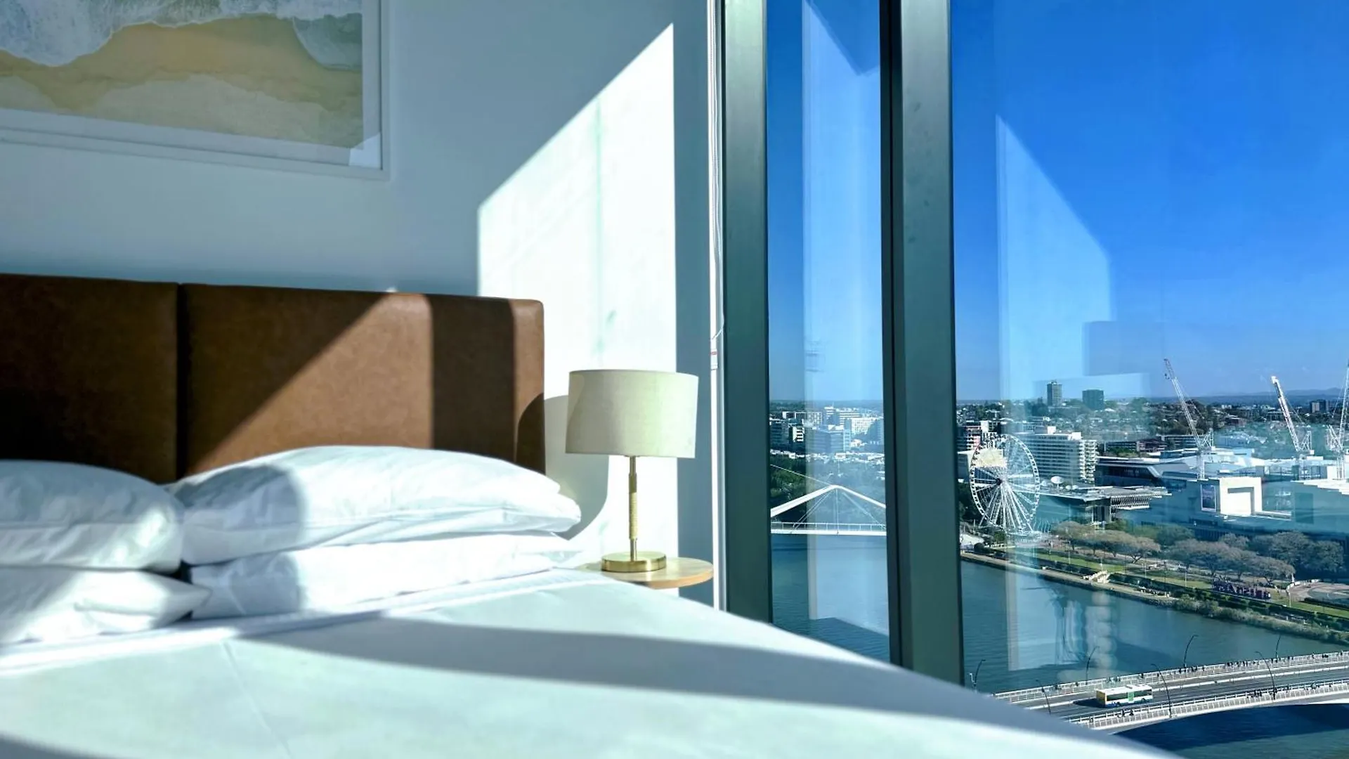 Brisbane Riverfront Oasis 2Bed Panoramic Riverview Lejlighed