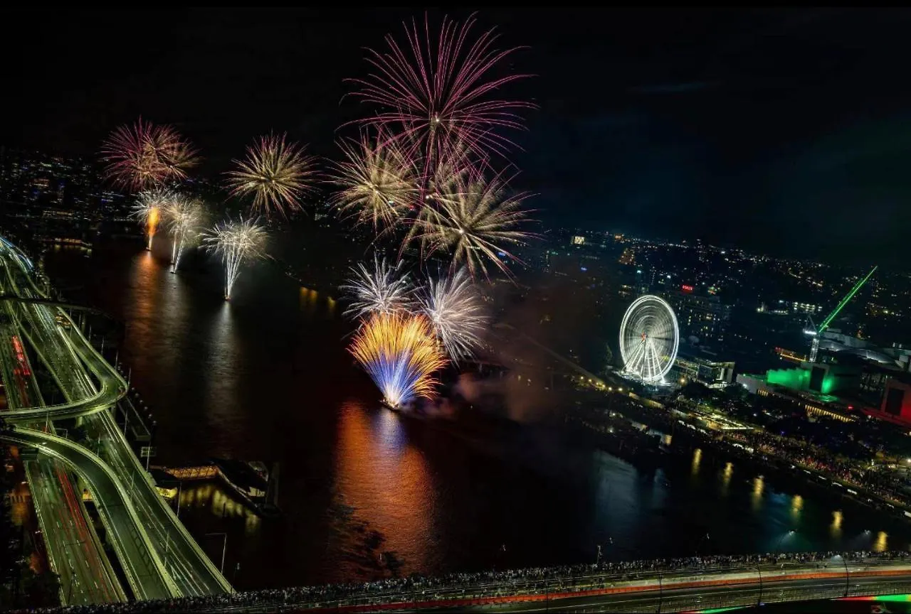 Brisbane Riverfront Oasis 2Bed Panoramic Riverview 아파트